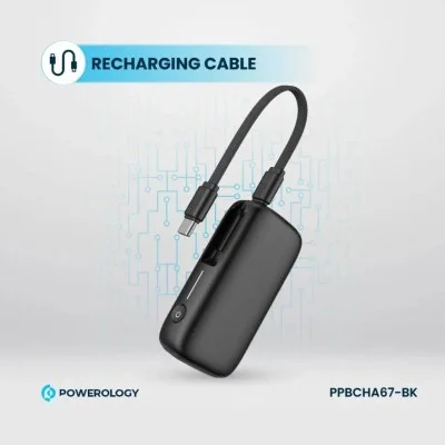 Power Bank 20000Mah Powerology - Black